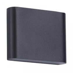 Elewacyjny kinkiet SAPRI czarny góra dół LED barwa naturalna LP-1556/1W BK Light Prestige