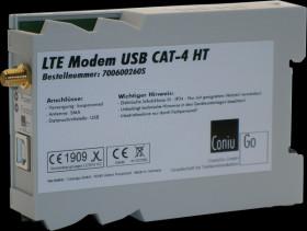 700600260S LTE modem USB rail mounting