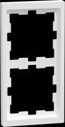 MEG4020-6535 D-Life, frame, 2 gang, lotus white
