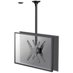 Neomounts FPMA-C340DBLACK Dual Monitor Ceiling Mount 32-75" Black Full Motion