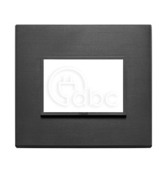 Ramka ozdobna Eikon Evo, 3M, Total Black, 21653.18
