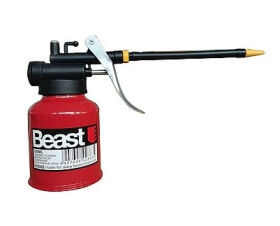 Metalowa oliwiarka z elastycznym wężykiem 250ml BEAST