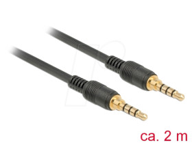 85598 Jack Cable 3.5 mm 2 m