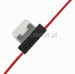 Oprawka bezp.sam.( 20mm ) MIDI przew. 30cm x 0,5