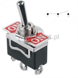 Przeł. hebel. KN3C-102 stabilny 6A 250V