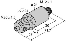 Turck Przetworniki ciśnienia 1 szt. PT350R-2020-U3-H1143
