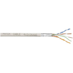 TruComponents 523077 Network cable CAT 6 U/UTP 4x2x0.27mm&#xB2; Wh 50m