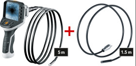 Zestaw kamery inspekcyjnej dł: 1500 mm, 5000 mm Laserliner średnica: 9mm LED