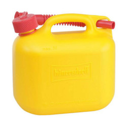 H&#xFC;nersdorff 811570 Fuel Can 5L Durable Plastic Secure Closure