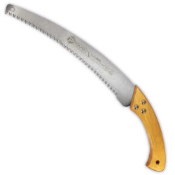 Piła ogrodowa z rączką drewnianą, ostrze zakrzywione (70-018)