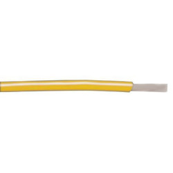 Przewód montażowy 1,3 mm² Żółty Alpha Wire PVC 16 AWG 300 V dł. 30m 1/1,29 mm +105°C AWM/STYLE 1569, CSA International