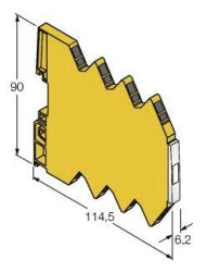 Wzmacniacz do pomiaru temperatury 1-kanałowy Turck IMS-TI-PT100/24V 7504012