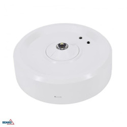 Oprawa awaryjna SKALER okrągła 3W optyka skupiająca IP40 autotest 1H C91-SKL-R-3SO-AT1H-CNBOP