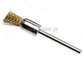 Szczotka druciana średnica 6mm do miniwiertarki