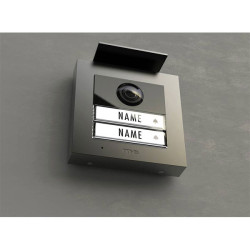 m-e modern-electronics 41267 VDV-2020 Video Door Intercom RFID Anthracite