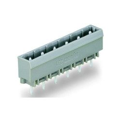 WAGO 231-234/001-000 MCS MIDI 4 Pole 12A 7.5mm Closed Vertical PCB Header Grey