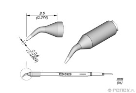Grot C245929 do rączki JBC T245