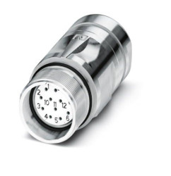 Złącze wielostykowe przemysłowe 19-pinowe M23 Montaż na kablu Gniazdo Phoenix Contact