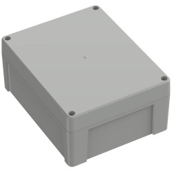 TruComponents 308097 Universal enclosure ABS Light grey
