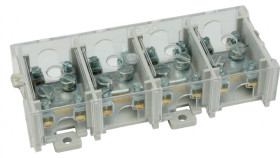Odgałęźnik Instalacyjny 4-Torowy (1X25mm/4X6mm) Lz4*25/6P Mocowanie Do...