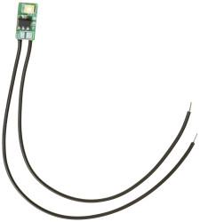 NOCH 51270 LED światło ciągłe migająca, z drutem przyłączeniowym Pasuje do: budynków biały 4 szt.