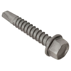 ForgeFix TechFast Roofing Sheet to Steel Hex Screw No.3 Tip 5.5 x 25mm Box 100