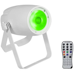 Eurolite 51916153 LED PAR Spotlight 1 White LED DMX IR Frost Filter