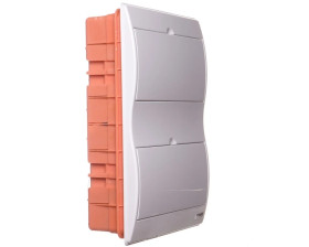 Rozdzielnica modułowa 2x12 podtynkowa IP40 RP-24/B Fala (N+PE) 8.15