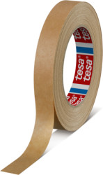 Masking tape, 19 x 0.17 mm, temperature resistant, paper, brown, 50 m, 04309-00011-01