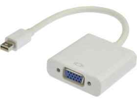 AUDA Konwerter miniDisplayPort(m)- VGA(ż) /23cm/