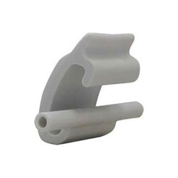 Schuch 90123 Spare locking brackets for wet room lighting Grey material