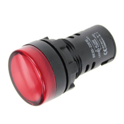 Lampka sygnalizacyjna LED 230V czerwona fi22 BE33-22DSR 2829714 Next