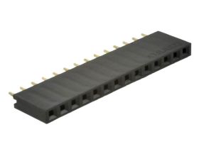 2szt. GNIAZDO SZPILKOWE LISTWA GOLDPIN ŻEŃSKA 1x16 2,54mm