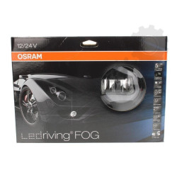 Światła do jazdy dziennej DRL+przeciwmgielne OSRAM okrągłe 90mm FOG101