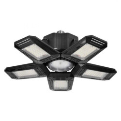 RIGEL LED lampa warsztatowa składana 5-skrzydłowa, E27 55W, 6500K, 4950lm,WL-10