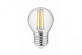 Żarówka LED E27 G45 Filament Mleczny 2W 200lm 3000K AC220-240V 360st. do girland LD-G45FLE2EM-30