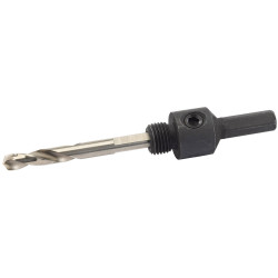 Draper 52982 5/16&quot; HEX Holesaw Arbor w HSS Pilot Drill for Holesaws 14 - 30mm