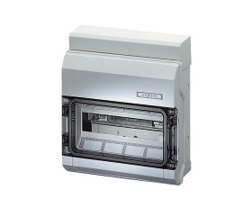 Rozdzielnica elektryczna, l. faz: 1, 3, 12 wloty, 63 A, zamek: Tak