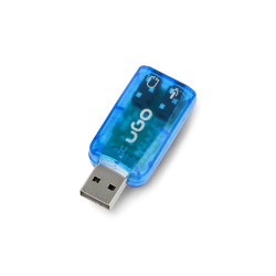 KARTA DŹWIĘKOWA UGO UKD-1085 VIRTUAL 5.1 USB
