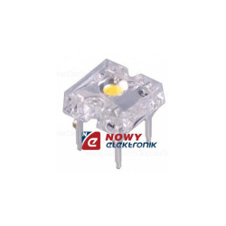 Dioda LED 3mm BIAŁA FLUX(ciepła) Biała Ciepła