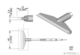 Grot C245792 do rączki JBC T245