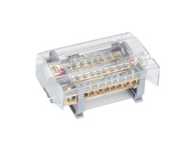 Blok dystrybucyjno-rozdzielczy 4-biegunowy 1x50+2x35+6x16 mm2 TH35 MOBLOCK MAB4160A18 MOREK