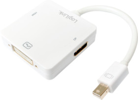 Adapter, mini DisplayPort 1.2 to HDMI/DVI/DP converter, white, CV0045A