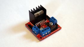 Moduł dwukanałowego sterownika silników z L298N