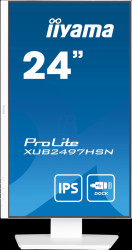 XUB2497HSN-W1 61-cm monitor, 1080p, speakers, USB dock, LAN, pivot