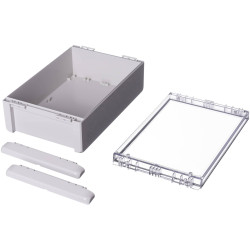 BOPLA 96026335 Bocube Casing polycarbonate V0 grey-white RAL 7035