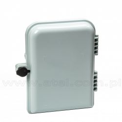 Przełącznica FTTH, IP65, 16x SC simplex, bez adapterów, zamykana na klucz