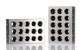 Zestaw precyzyjnych szablonów pomiarowych, Jednostki brytyjskie, elementy: 2, Stal