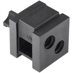 HellermannTyton 440-00021 VarioPlate Cable sleeves halogen-free black 20pcs