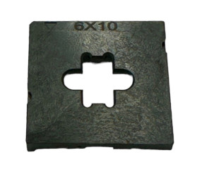 Ramka pozycjonująca 6x10mm dla podstawki JRS BGA48 ZIF